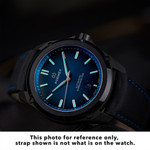 Formex Essence Leggera COSC Automatic Carbon Case Watch with Electric Blue Dial #0330.4.6339.844 lifestyle