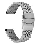 Islander 22mm Universal Fit Brushed and Polished Solid-Link Watch #BRAC-30