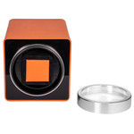 Mainspring Arsenale Portero Single Slot Watch Winder In Coral #MS-PRTWINDER-01 open