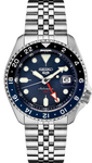 Seiko 5 Sports Automatic GMT Watch with Blue Dial #SSK003