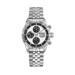 Le Jour Le Mans Swiss Automatic Chronograph with White Dial #LJ-LM-010