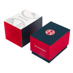 Spinnaker x Islander Croft Limited Edition Hi-Beat Watch with Sunburst Red Dial #SP-5094-LIW11 boxset