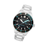 Spinnaker Hass Automatic Dive Watch with Pebble Black Dial #SP-5099-22 tilt