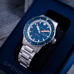 Spinnaker Hass Automatic Dive Watch with Azure Blue Dial #SP-5099-44 lifestyle