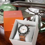HEMEL Meca-Quartz Chronograph Watch with Full Lume Dial #HF3FL lifestyle