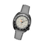 Seiko Prospex Land US Special Edition Tortoise Watch with Black Case and Gray Dial #SRPJ33 tilt