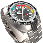 NTH DevilRay 500-Meter Automatic Dive Watch with Black Dial and GMT Function #WW-NTH-DRKG lifestyle