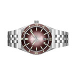 Le Jour Delmare Swiss Dive Watch with Fume Brown Dial #LJ-DM-005 side