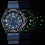 Traser P67 Officer Pro Chronograph Blue Tritium Watch #109461 lifestyle