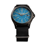 Traser P67 Officer Pro Gunmetal with SkyBlue Dial and Tritium #108647