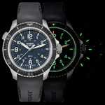 Traser P67 Swiss-Made 500M Dive Watch with Blue Dial and Tritium #109374 lume