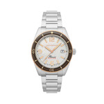 Spinnaker Fluess "White Pearl" Limited Edition Automatic Diver #SP-5108-33