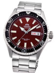 Scratch and Dent - Orient Kamasu Red Dial Automatic Dive Watch with Sapphire Crystal #SND994