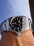 Scratch and Dent - Squale 200 meter Swiss Automatic Dive watch with Ceramic Bezel, Domed AR Sapphire Crystal #SND996