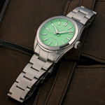 Islander Brookville Hi-Beat Automatic Dress Watch with Mint Green Dial #ISL-209 lifestyle
