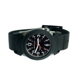 Bertucci Construction King Black Dial Watch with Black Strap and Pro-Guard #11114 side