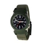 Bertucci Construction King Black Dial Watch with Foliage Strap and Pro-Guard #11115