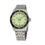 Islander Port Jefferson Skin Diver Automatic Watch with Caribbean Green Dial #ISL-177