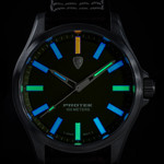 Protek Titanium Field Watch 3000 Series with Tritium T100 Tubes and Blue Dial #PT3003 tritium