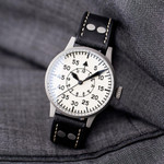 Laco Wien 39 Pilot watch, Swiss Automatic, Type-B Luminous Dial #862154 lifestyle