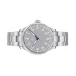 Laco Augsburg Gray 42 Type A Dial Automatic Pilot Watch with Sapphire Crystal #862158.MB side