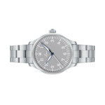 Laco Augsburg Gray 39 Type A Dial Automatic Pilot Watch with Sapphire Crystal #862161.MB side