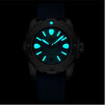 Phoibos Great Wall Limited Edition Automatic Dive Watch with Blue Dial #PY045B lume