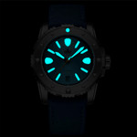 Phoibos Great Wall Limited Edition Automatic Dive Watch with Black Dial #PY045C lume