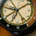 ADPT Series 1 Field Watch with Harvest Brown Dial #ADPT-B lifestyle