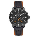 Damasko Black DLC 42mm Chronograph with a Stopwatch and a 12-hour Totalizer #DC86/2BK-Or zoom