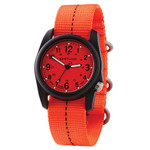 Bertucci DX3 Plus Field Watch with Orange Blaze Dial #11121 zoom
