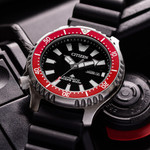 Citizen Automatic Promaster Dive Watch with Black Dial and Rubber Strap #NY0156-04E lifestyle
