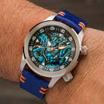 Ocean Crawler Neptune Mythic Diver 2023 #OC-MYT-BLU wrist