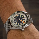 Ocean Crawler Core Diver V4 with Black and White Dial #OC-CR4-BW wrist