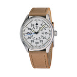 Islander Aviator Automatic Watch with White B-Dial and and Sapphire Crystal #ISL-224