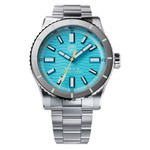 Henry Archer Akva Automatic Dive Watch with Azura Blue Dial #HAC-AKV-MZU-3LI zoom