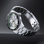 Henry Archer Nordso Automatic Dive Watch with Silverleaf Dial #HAC-NOR-SLF-3LI