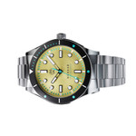 Henry Archer Nordso Automatic Dive Watch with Yellowfin Dial #HAC-NOR-YEL-3LI side