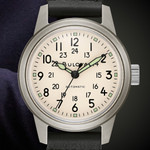 Bulova Hack Automatic Field Watch with 38mm Case and Cream Dial #96A246 lifestyle