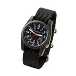 Bertucci A-3PS Solar Field Watch with Black Nylon Strap #13800