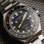 Spinnaker Dumas GMT Harbour Grey Automatic Dive Watch #SP-5119-11