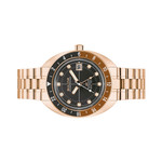 Bulova Oceanographer GMT Automatic Dive Watch in Rose Gold #97B215