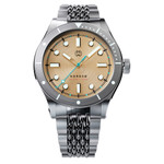 Henry Archer Nordso Automatic Dive Watch with Ecru Sepia 316 Dial #HAC-NOR-ES3-BOR