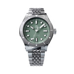 Henry Archer Nordso Automatic Dive Watch with Verde Menta 316 Dial #HAC-NOR-VM3-BOR