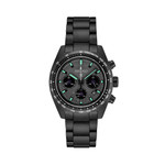 Seiko Prospex 41mm Speedtimer Solar Chronograph in black IP Plating #SSC917