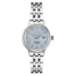 Seiko Presage 30mm Dress Watch with Blue Embossed Dial #SRE007