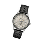 Seiko Presage 60's Style Automatic GMT Dress Watch with Light Beige Dial #SSK011