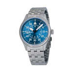 Islander 39mm Pilot Watch with Vintage Blue Livery Color Scheme #ISL-232