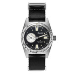 Aquastar Deepstar II Dive Watch with Vintage Black Dial #AS-776019