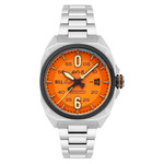 AVI-8 Bell X-1 Glamorous Glennis Automatic Muroc Orange Ltd Edition Watch #AV-4106-22